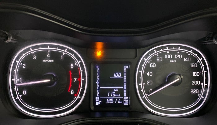 2021 Maruti Vitara Brezza VXI, Petrol, Manual, 12,670 km, Odometer Image