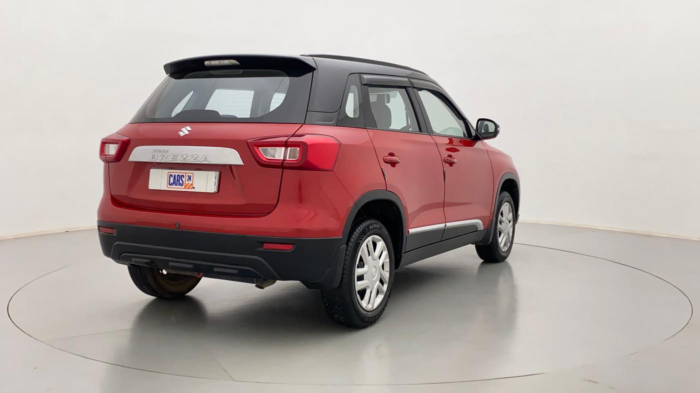 2021 Maruti Vitara Brezza VXI, Petrol, Manual, 12,670 km, Right Back Diagonal
