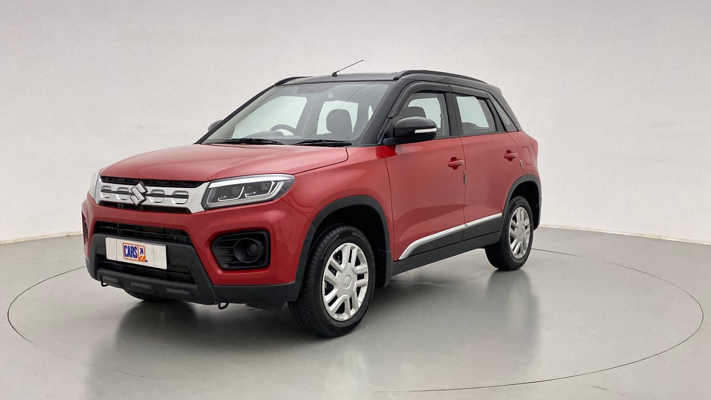 2021 Maruti Vitara Brezza VXI, Petrol, Manual, 12,670 km, Left Front Diagonal
