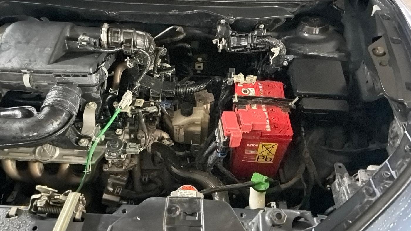 2023 Maruti FRONX DELTA PLUS 1.2L AGS, Petrol, Automatic, 59,480 km, Engine View - Left