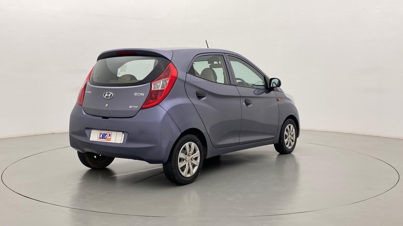 2012 Hyundai Eon MAGNA PLUS, Petrol, Manual, 64,595 km, Right Back Diagonal