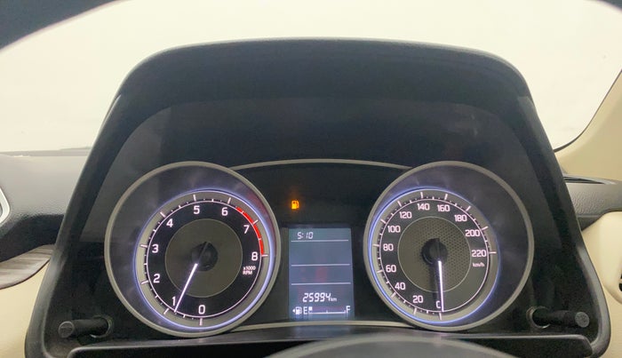 2022 Maruti Dzire VXI, Petrol, Manual, 25,955 km, Odometer Image