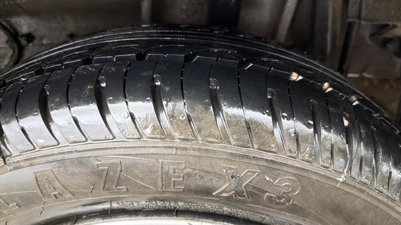 2019 Tata Tiago XZ PETROL, Petrol, Manual, 68,476 km, Left Rear Tyre Tread