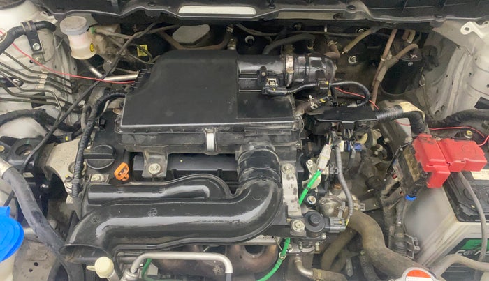 2022 Maruti BREZZA VXI AT SMART HYBRID, Petrol, Automatic, 10,563 km, Engine View