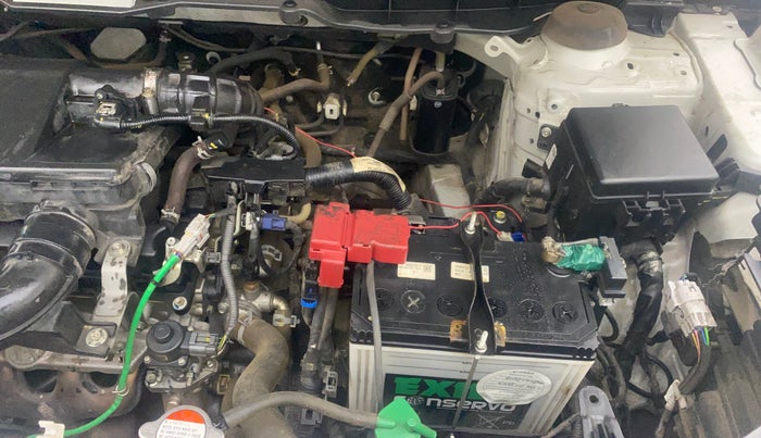 2022 Maruti BREZZA VXI AT SMART HYBRID, Petrol, Automatic, 10,563 km, Engine View - Left