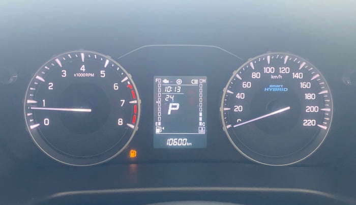 2022 Maruti BREZZA VXI AT SMART HYBRID, Petrol, Automatic, 10,563 km, Odometer Image