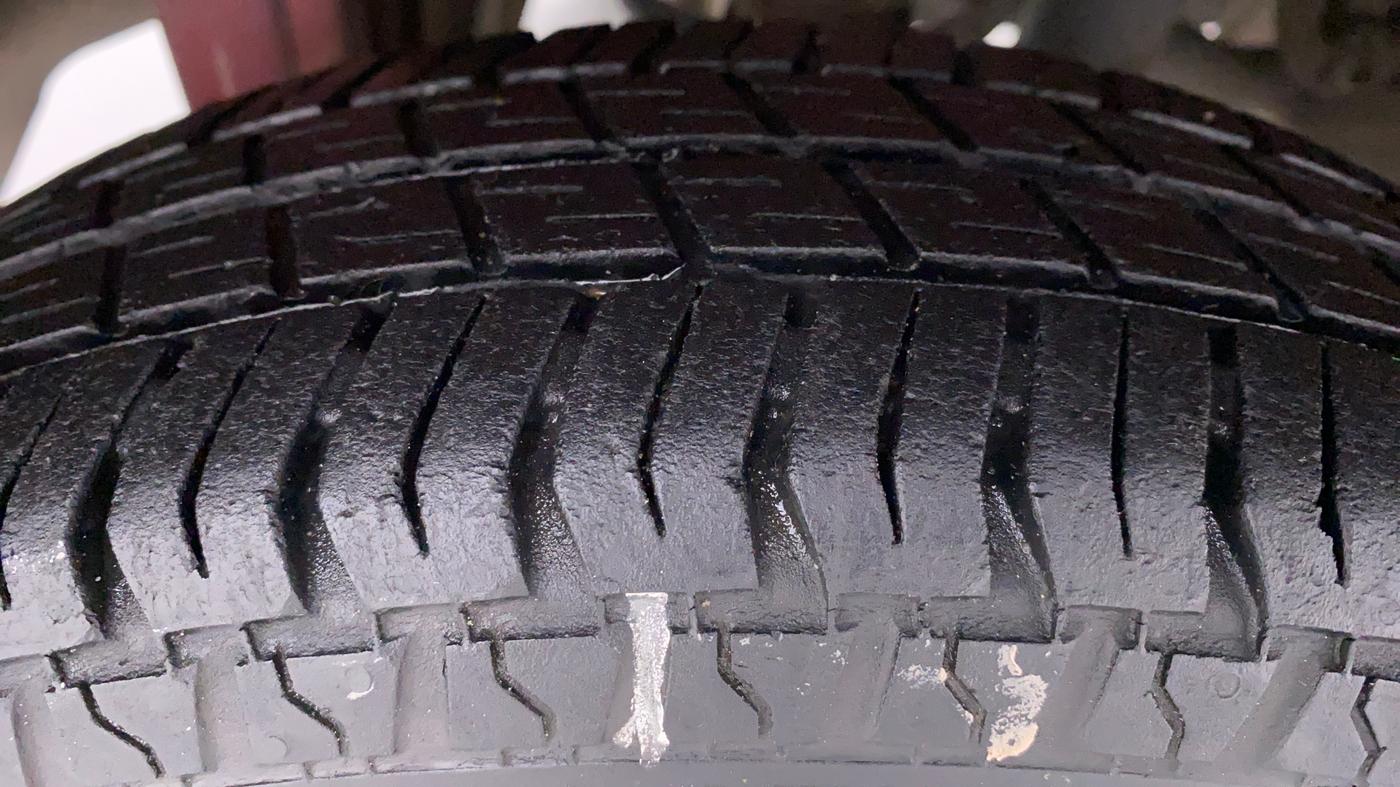 2018 Maruti Alto 800 LXI OPT, Petrol, Manual, 40,064 km, Right Rear Tyre Tread