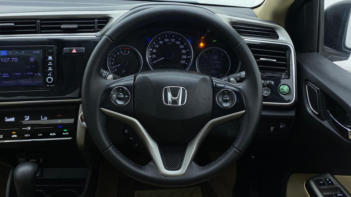 2018 Honda City VX CVT PETROL, Petrol, Automatic, 71,455 km, Steering Wheel Close Up
