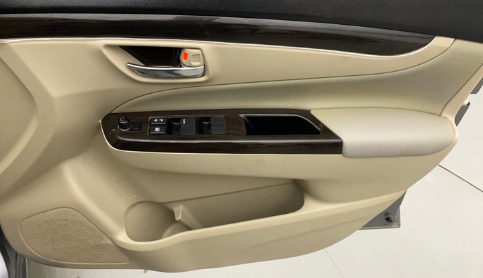 2018 Maruti Ciaz ZETA 1.4  AT PETROL, Petrol, Automatic, 92,406 km, Driver Side Door Panels Control