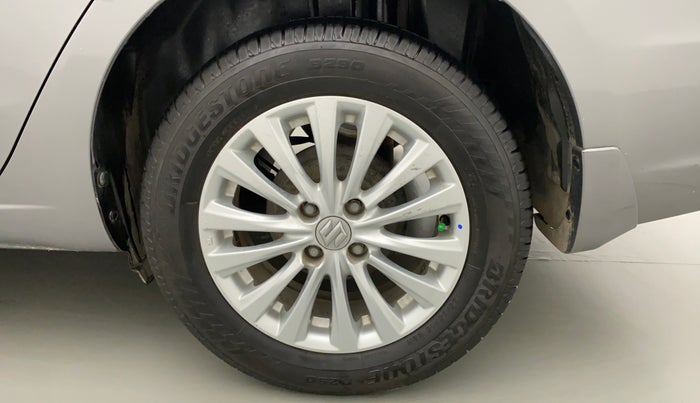 2018 Maruti Ciaz ZETA 1.4  AT PETROL, Petrol, Automatic, 92,406 km, Left Rear Wheel
