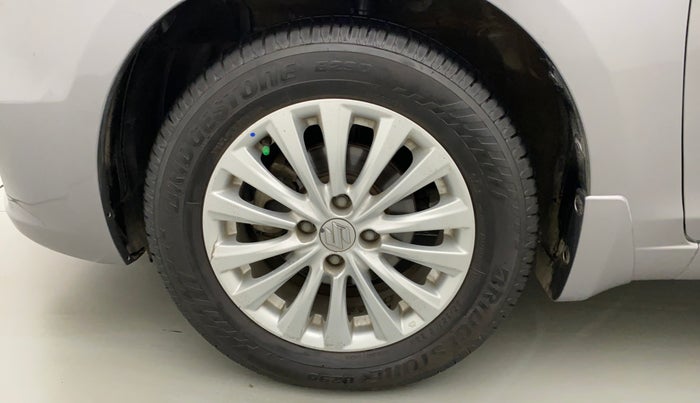 2018 Maruti Ciaz ZETA 1.4  AT PETROL, Petrol, Automatic, 92,406 km, Left Front Wheel