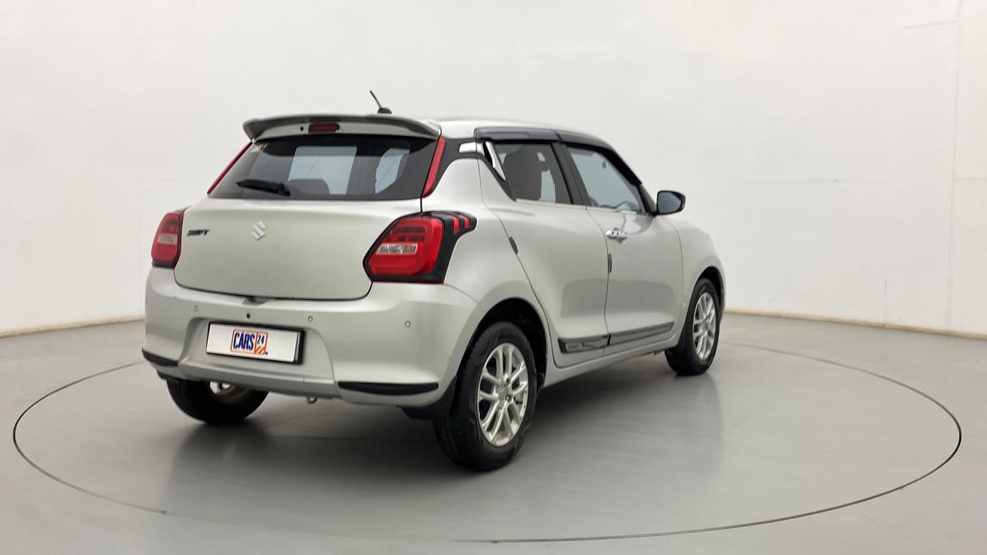 2021 Maruti Swift ZXI AMT, Petrol, Automatic, 14,575 km, Right Back Diagonal
