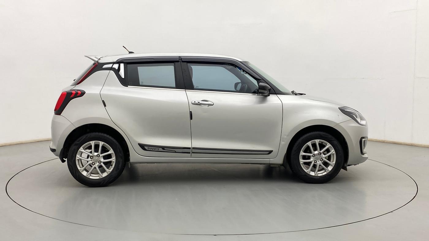2021 Maruti Swift ZXI AMT, Petrol, Automatic, 14,575 km, Right Side View