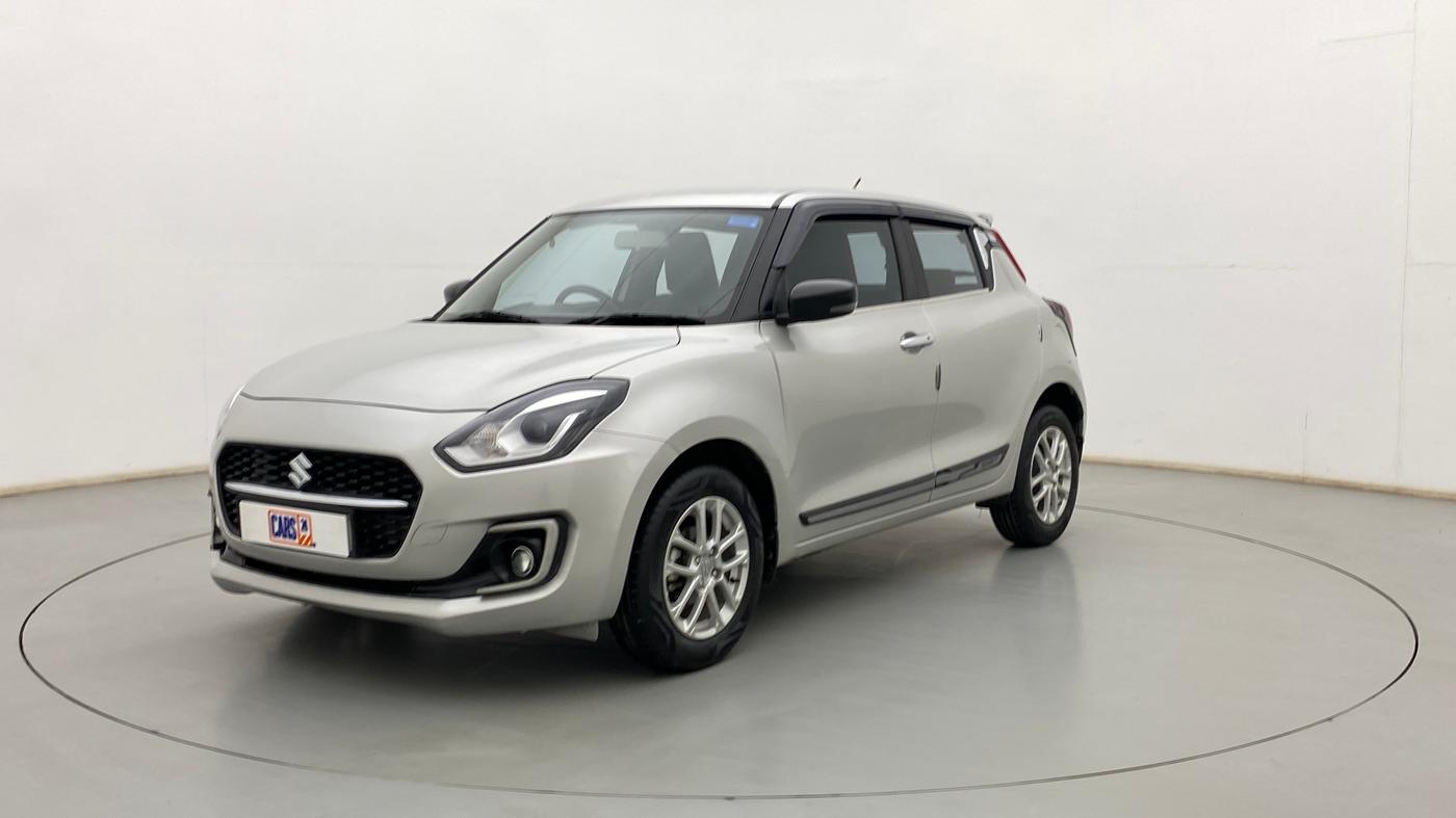 2021 Maruti Swift ZXI AMT, Petrol, Automatic, 14,575 km, Left Front Diagonal