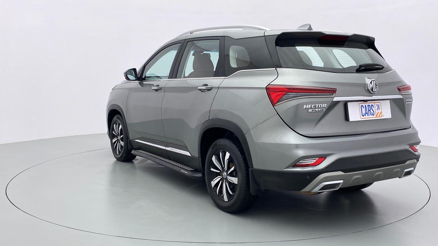 2020 MG HECTOR PLUS SHARP DCT, Petrol, Automatic, 11,428 km, Left Back Diagonal