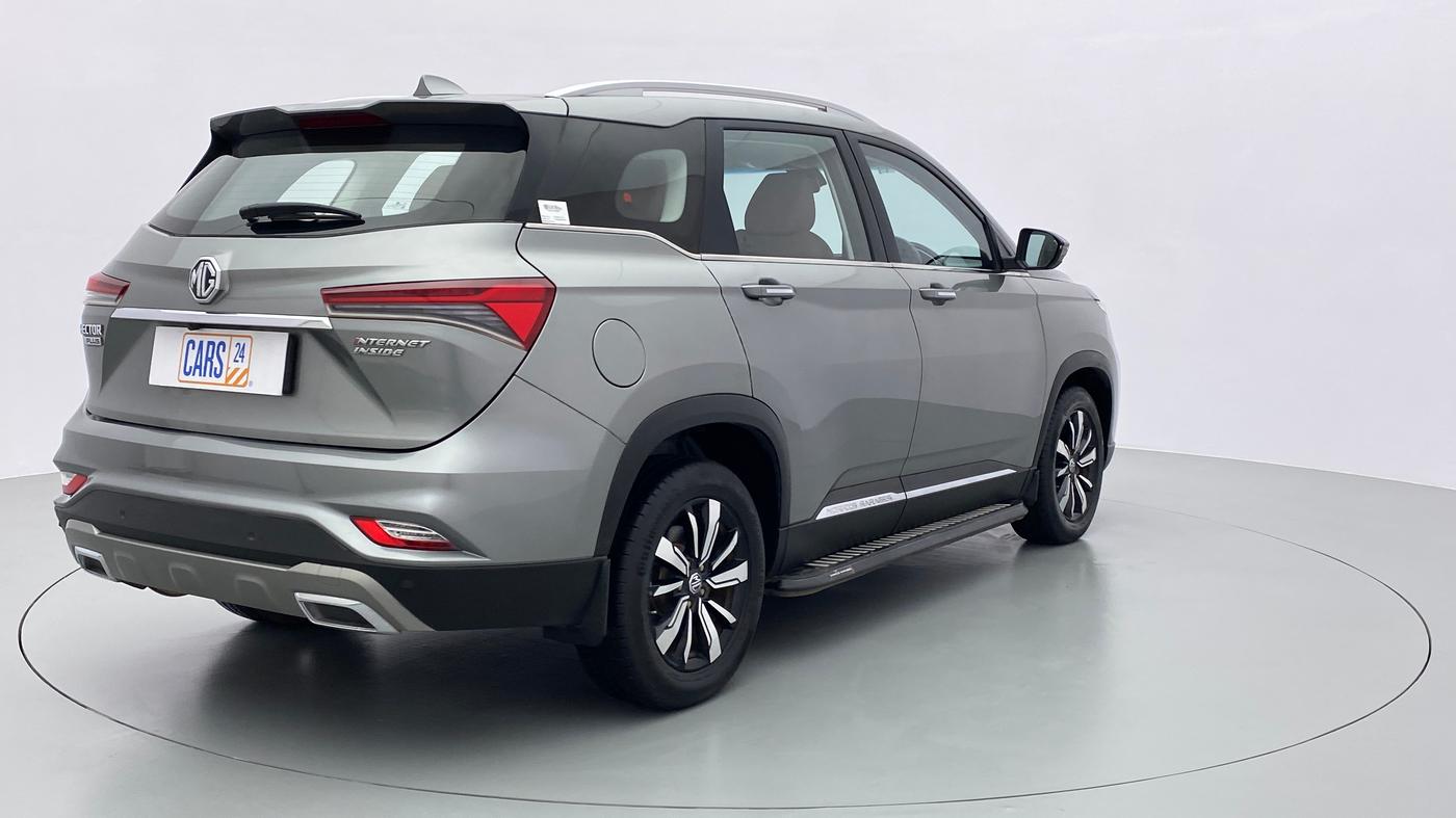 2020 MG HECTOR PLUS SHARP DCT, Petrol, Automatic, 11,428 km, Right Back Diagonal