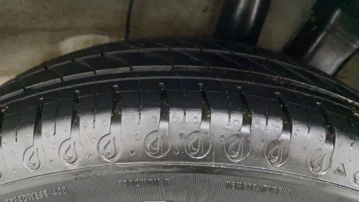 2018 Hyundai Xcent SX 1.2, Petrol, Manual, 60,415 km, Left Rear Tyre Tread