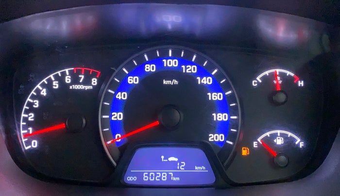 2018 Hyundai Xcent SX 1.2, Petrol, Manual, 60,415 km, Odometer Image