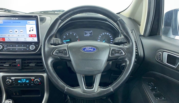 2018 Ford Ecosport TITANIUM 1.5L PETROL, Petrol, Manual, 54,614 km, Steering Wheel Close Up