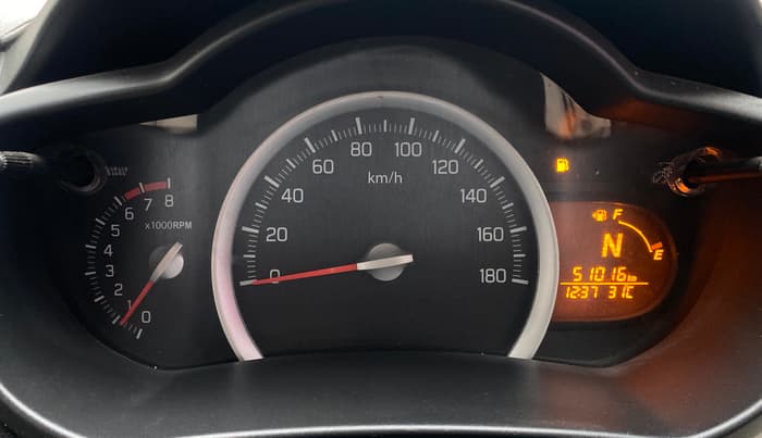 2015 Maruti Celerio VXI AMT, Petrol, Automatic, 50,971 km, Odometer Image