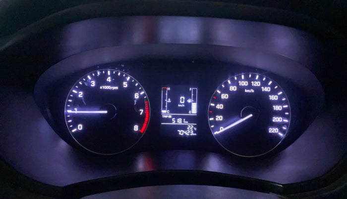 2017 Hyundai i20 Active 1.2 S, Petrol, Manual, 70,419 km, Odometer Image