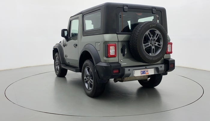 2021 Mahindra Thar LX PETROL HT 4WD AT, Petrol, Automatic, 4,799 km, Left Back Diagonal