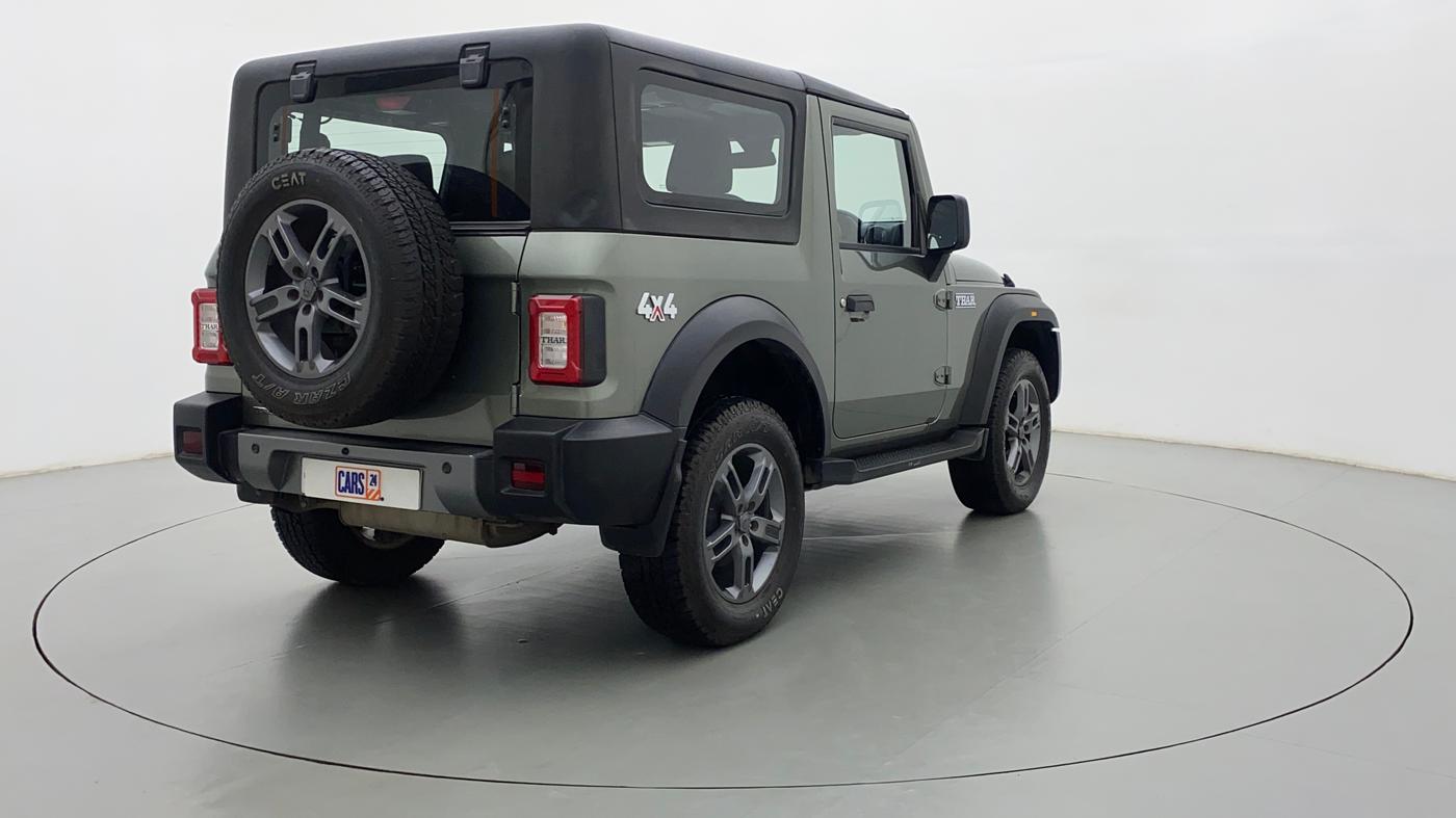 2021 Mahindra Thar LX PETROL HT 4WD AT, Petrol, Automatic, 4,799 km, Right Back Diagonal
