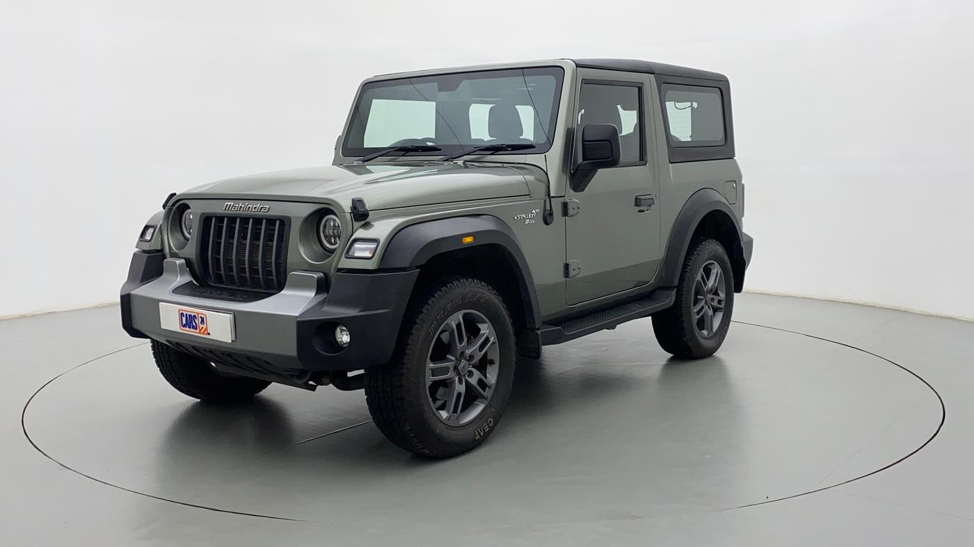 2021 Mahindra Thar LX PETROL HT 4WD AT, Petrol, Automatic, 4,799 km, Left Front Diagonal