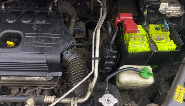 2017 Maruti Wagon R 1.0 VXI (O) AMT, Petrol, Automatic, 19,294 km, Engine View - Left