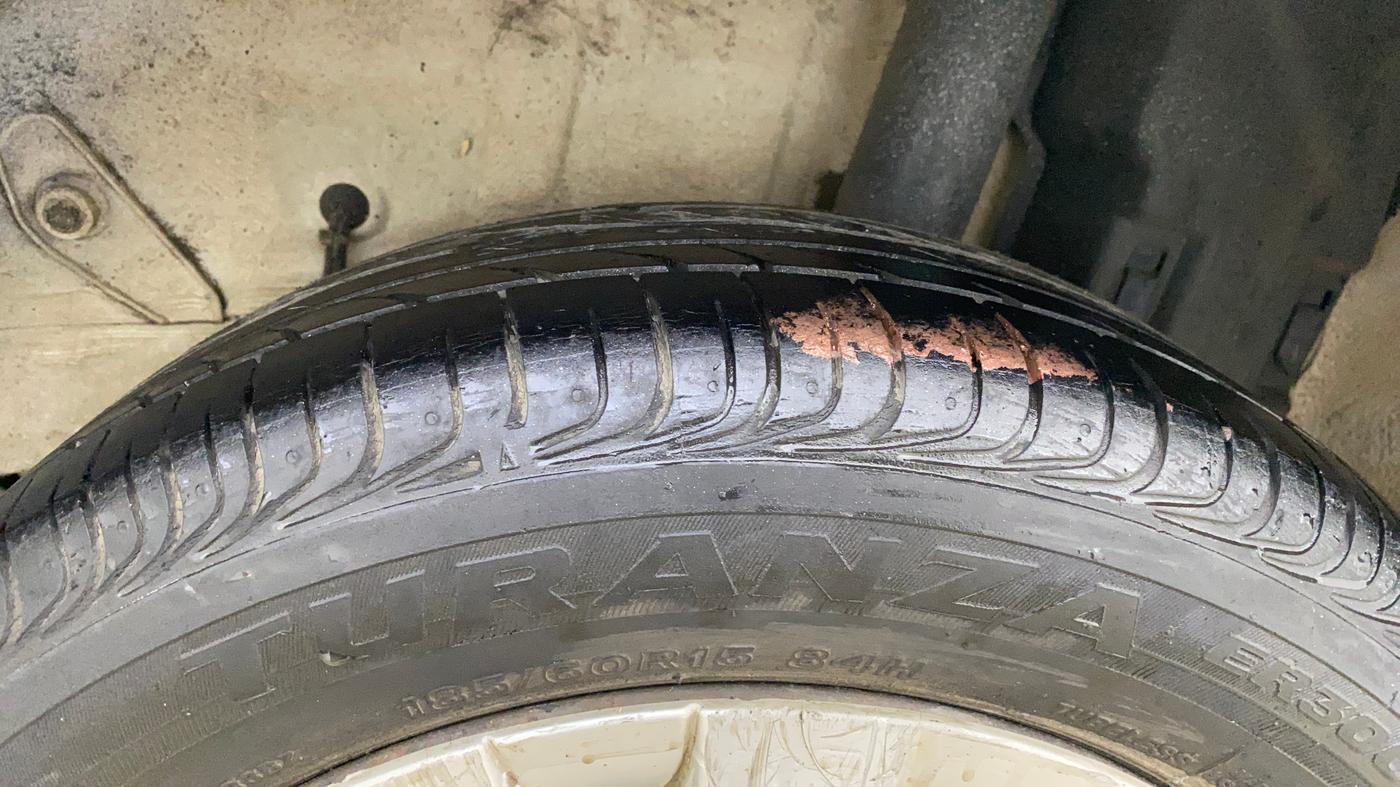 2018 Toyota Etios V PLATINUM, Petrol, Manual, 60,242 km, Left Rear Tyre Tread