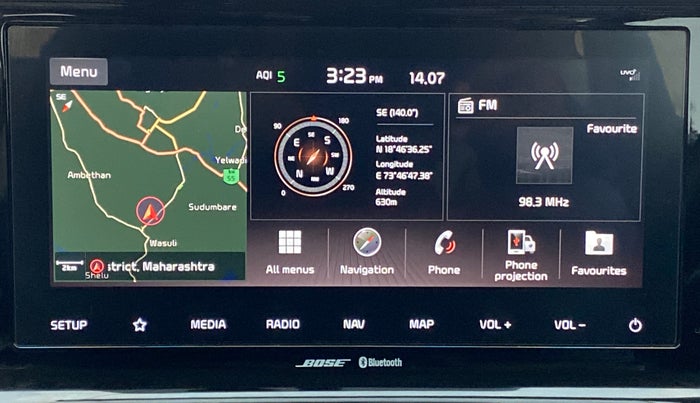 2020 KIA SELTOS 1.5 GTX+ AT, Diesel, Automatic, 27,484 km, Infotainment System