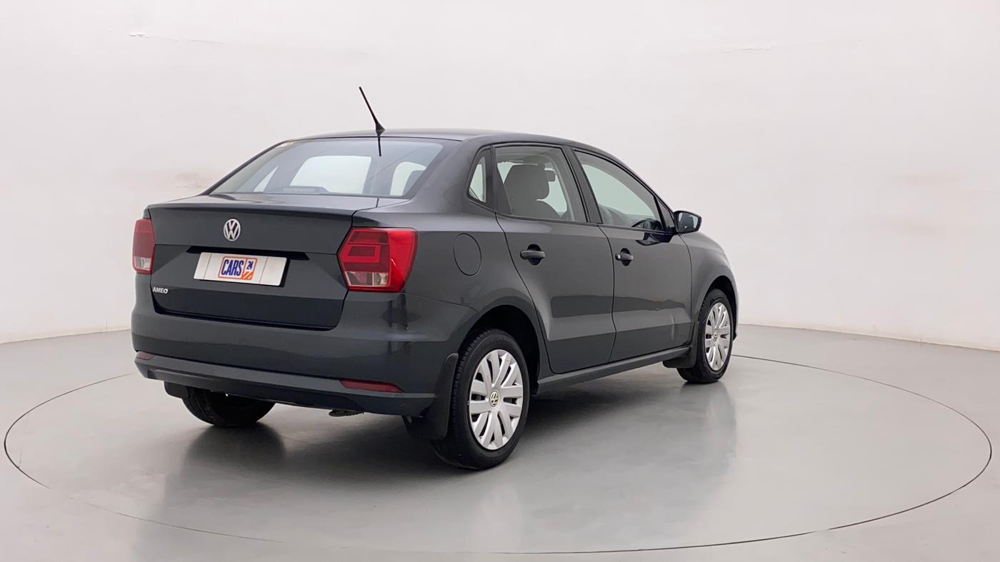 2018 Volkswagen Ameo COMFORTLINE 1.0L, Petrol, Manual, 50,090 km, Right Back Diagonal