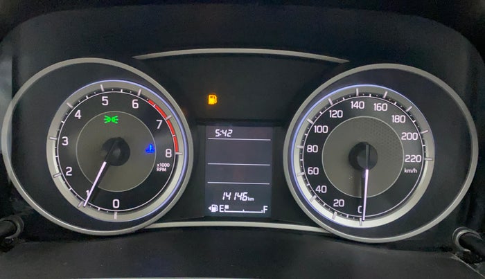 2017 Maruti Dzire VXI, Petrol, Manual, 14,144 km, Odometer Image