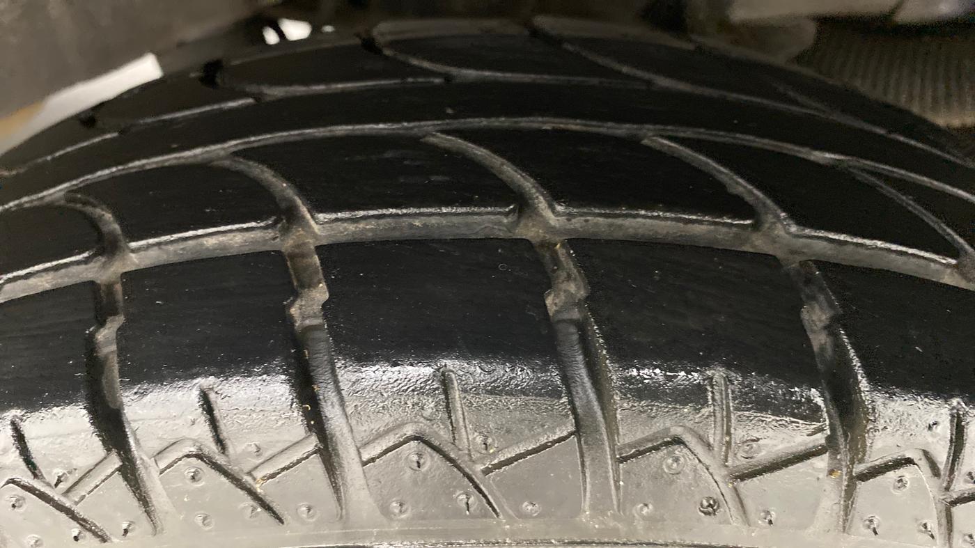 2011 Hyundai Santro Xing GL PLUS, Petrol, Manual, 59,672 km, Left Rear Tyre Tread