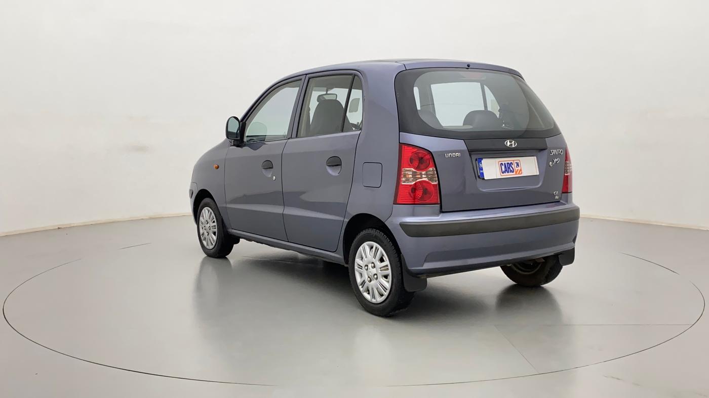 2011 Hyundai Santro Xing GL PLUS, Petrol, Manual, 59,672 km, Left Back Diagonal