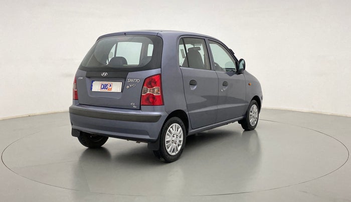 2011 Hyundai Santro Xing GL PLUS, Petrol, Manual, 59,672 km, Right Back Diagonal