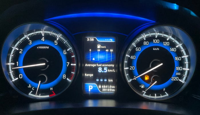 2021 Maruti Baleno ALPHA CVT PETROL 1.2, Petrol, Automatic, 38,092 km, Odometer Image