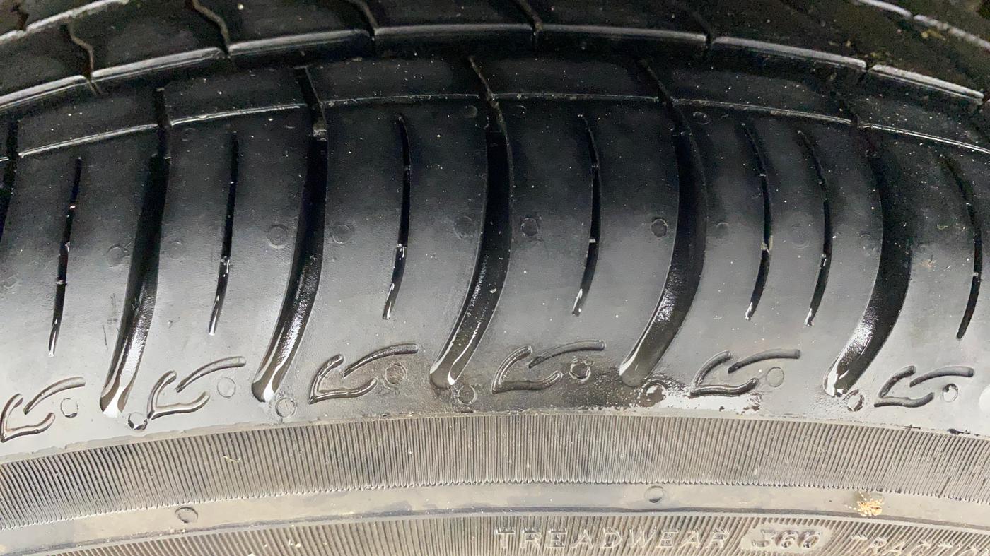 2017 Tata Tiago XT PETROL, Petrol, Manual, 88,698 km, Left Rear Tyre Tread
