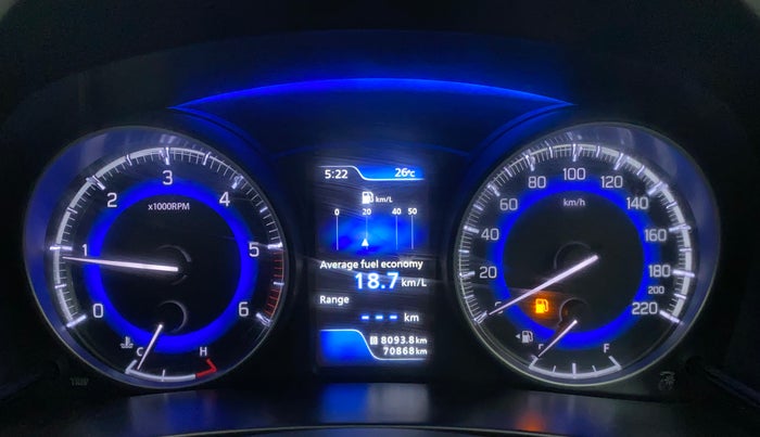 2015 Maruti Baleno ALPHA DIESEL 1.3, Diesel, Manual, 70,867 km, Odometer Image
