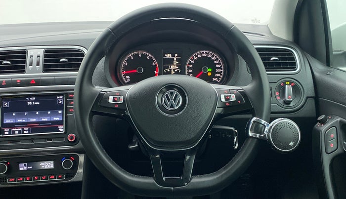 2021 Volkswagen Polo HIGHLINE PLUS 1.0L TSI AT, Petrol, Automatic, 12,267 km, Steering Wheel Close Up