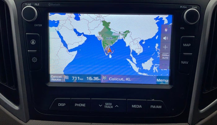 2016 Hyundai Creta SX PLUS AT 1.6 DIESEL, Diesel, Automatic, 66,164 km, Navigation System