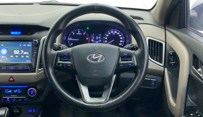 2016 Hyundai Creta SX PLUS AT 1.6 DIESEL, Diesel, Automatic, 66,164 km, Steering Wheel Close Up