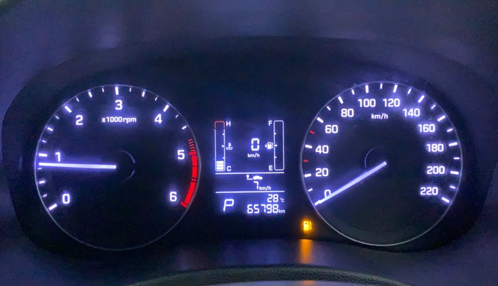 2016 Hyundai Creta SX PLUS AT 1.6 DIESEL, Diesel, Automatic, 66,164 km, Odometer Image