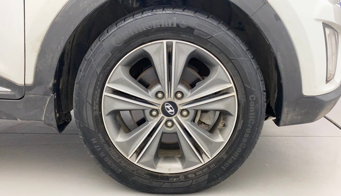 2016 Hyundai Creta SX PLUS AT 1.6 DIESEL, Diesel, Automatic, 66,164 km, Right Front Wheel