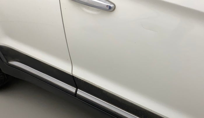 2016 Hyundai Creta SX PLUS AT 1.6 DIESEL, Diesel, Automatic, 66,164 km, Driver-side door - Slightly dented