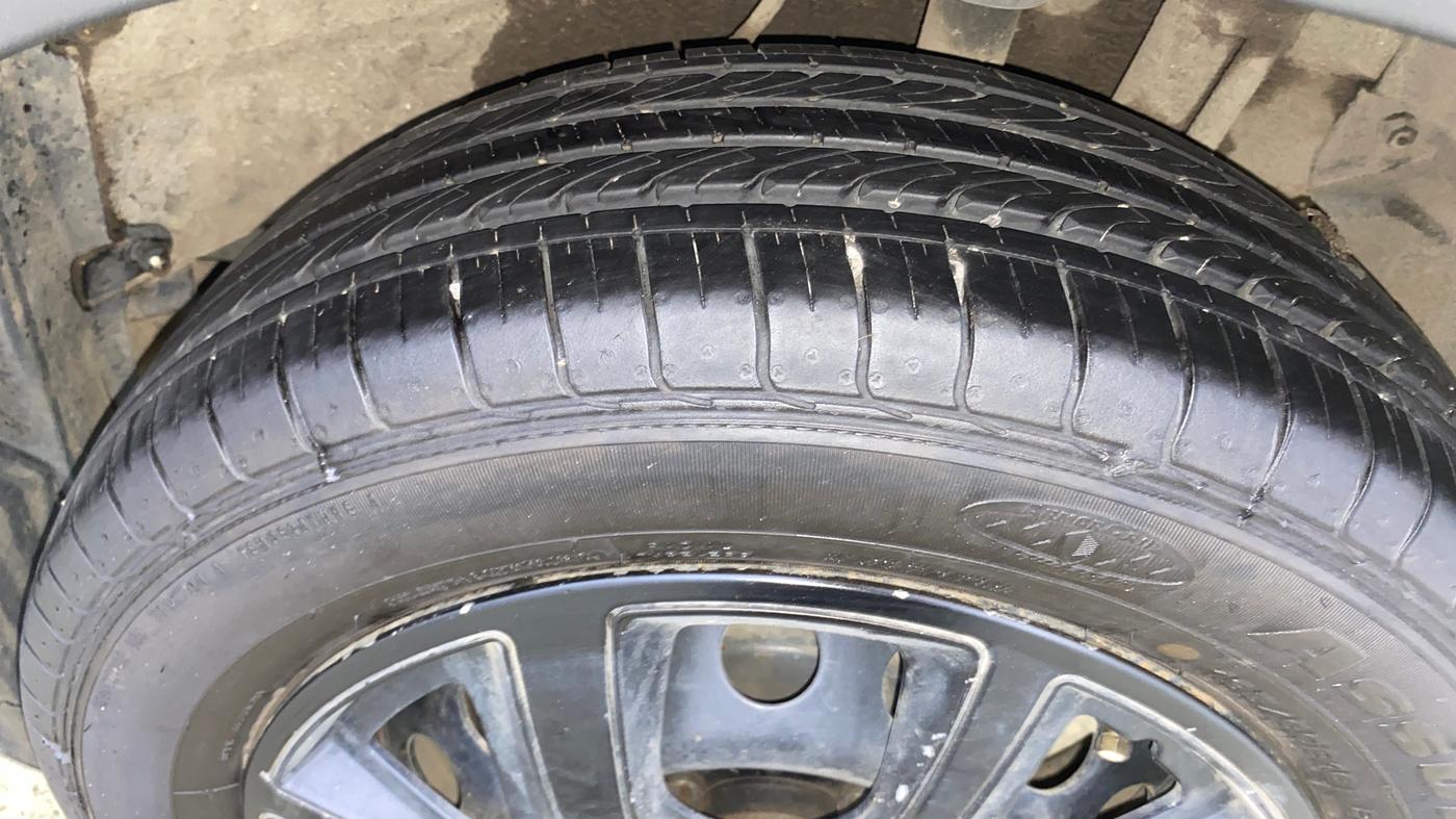 2018 Tata NEXON XT PETROL, Petrol, Manual, 62,008 km, Left Rear Tyre Tread