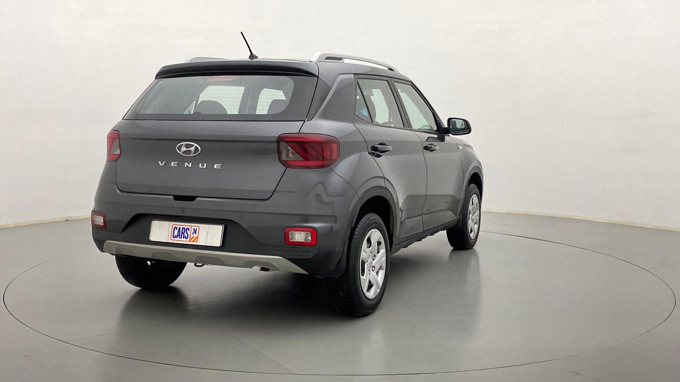 2020 Hyundai VENUE S MT 1.2 KAPPA, Petrol, Manual, 8,954 km, Right Back Diagonal