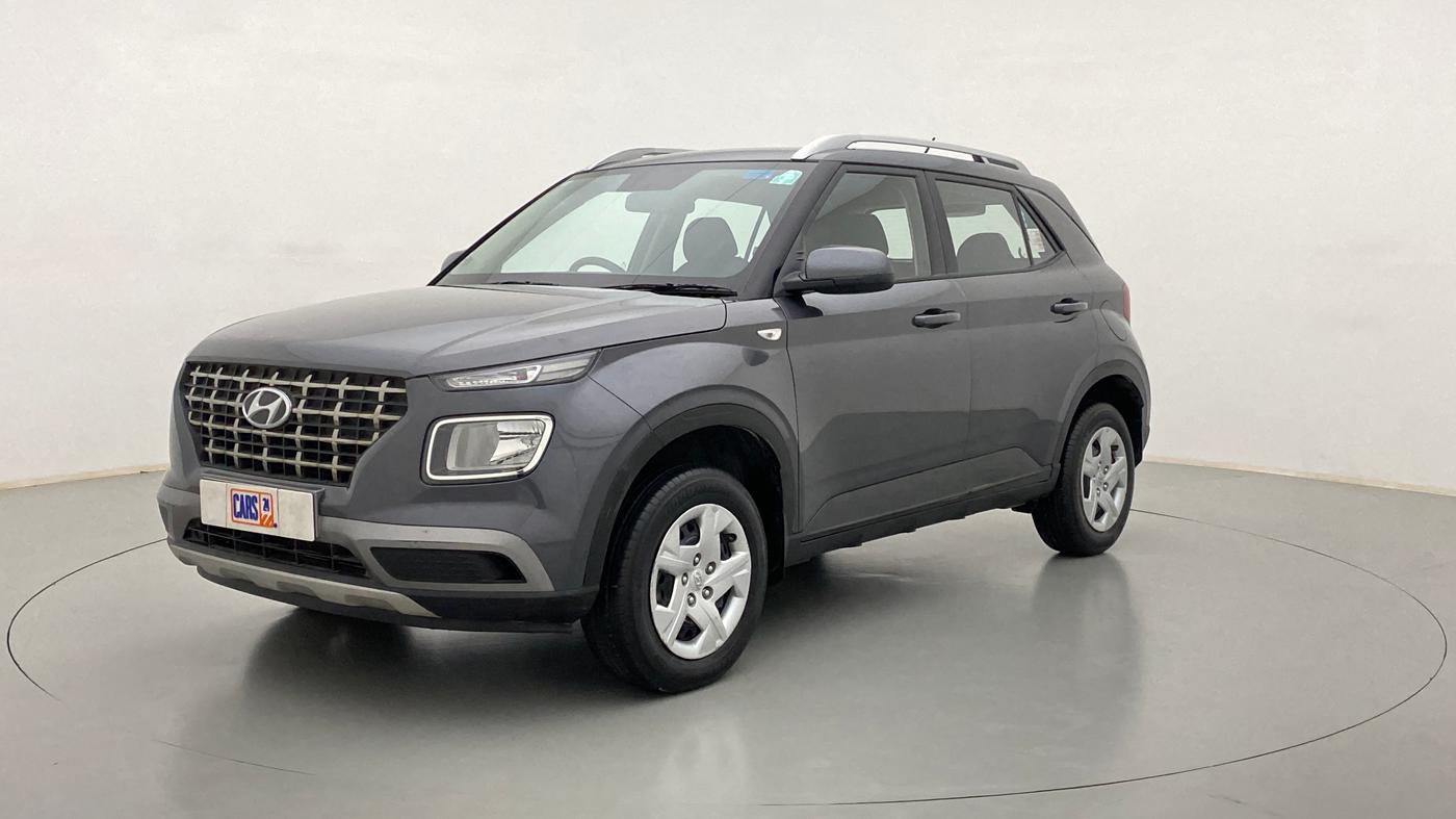 2020 Hyundai VENUE S MT 1.2 KAPPA, Petrol, Manual, 8,954 km, Left Front Diagonal
