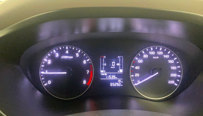 2017 Hyundai Elite i20 ASTA 1.2, Petrol, Manual, 65,290 km, Odometer Image