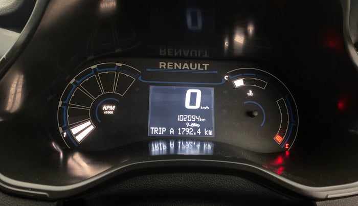 2022 Renault TRIBER RXT, Petrol, Manual, 1,02,061 km, Odometer Image